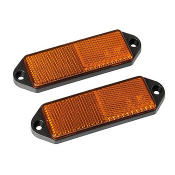 L2052.3 . ΑΝΤΑΝΑΚΛΑΣΤΙΚΑ ΠΟΡΤΟΚΑΛΙ EURO-NORM 90x35mm 2ΤΕΜ