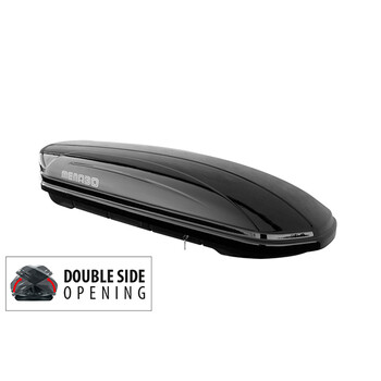 3560/MB . ΜΠΑΓΚΑΖΙΕΡΑ ΟΡΟΦΗΣ MANIA 580 DUO BLACK (ΜΑΥΡΗ/ΓΥΑΛΙΣΤΕΡΗ) MENABO