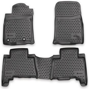 NLC.48.74.211K/NV . TOYOTA LANDCRUISER 150 2013-2015 ΜΑΡΚΕ ΠΑΤΑΚΙΑ ΣΕ ΣΚΑΦΗ TPE ΛΑΣΤΙΧΟ ΣΕ ΑΝΘΡΑΚΙ ΣΚΟΥΡΟ ΓΚΡΙ ΧΡΩΜΑ NOVLINE - 4 ΤΕΜ.