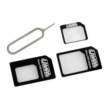 L.P15001/T . ΣΕΤ ΑΝΤΑΠΤΟΡΕΣ 3ΤΕΜ. UNIVERSAL ΓΙΑ ΚΑΡΤΕΣ SIM