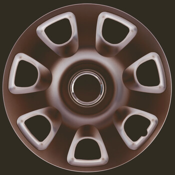 CC.336/PE1505 . PEUGEOT 308/PARTNER ΜΑΡΚΕ ΤΑΣΙΑ 15 INCH CROATIA COVER (4 ΤΕΜ.)
