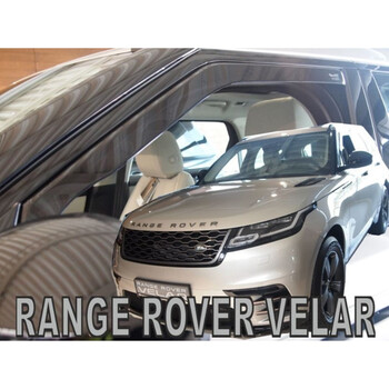 ΑΝΕΜ.27252 . LAND ROVER RANGE ROVER VELAR 5D 2017+ ΖΕΥΓΑΡΙ ΑΝΕΜΟΘΡΑΥΣΤΕΣ ΑΠΟ ΕΥΚΑΜΠΤΟ ΦΙΜΕ ΠΛΑΣΤΙΚΟ HEKO - 2 ΤΕΜ.
