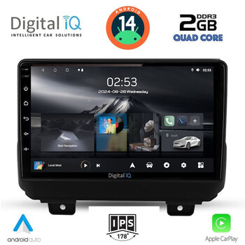 DIGITAL IQ RSB 1298_CPA (9inc) MULTIMEDIA TABLET for JEEP WRANGLER mod. 2018>