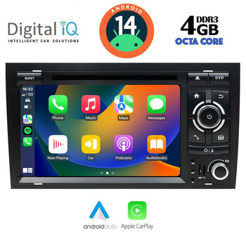 DIGITAL IQ BXF 650_CPAA (7'' DVD) MULTIMEDIA SYSTEM for AUDI A4 mod. 2002-2008