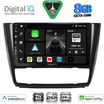 DIGITAL IQ BXF 7040_CPAA CLIMA (9inc) MULTIMEDIA TABLET for BMW S.1  E81-82-87-88 mod. 2004-2013