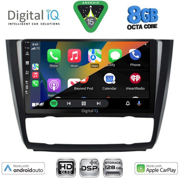 DIGITAL IQ BXF 7040_CPAA CLIMA (9inc) MULTIMEDIA TABLET for BMW S.1  E81-82-87-88 mod. 2004-2013