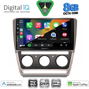 DIGITAL IQ BXF 7595_CPAA (10inc) MULTIMEDIA TABLET for SKODA OCTAVIA 5 mod. 2005-2012