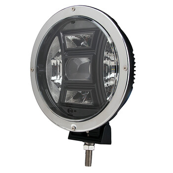 WLC107/MT . ΠΡΟΒΟΛΕΑΣ LED DRIVING ΧΡΩΜΙΟ 10-30V 70W 6400lm CREE LED ΣΤΡΟΓΓΥΛΟΣΟΣ 9 ΙΝΤΣΩΝ