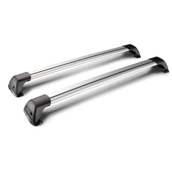 YS06W . Μπάρες Οροφής Αλουμινίου  WHISPBAR FLUSH 100cm 2τεμ. με Κλείδωμα