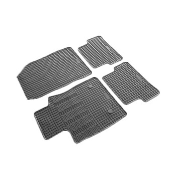 RM.RE.0002/CK . RENAULT CLIO 2012-2019 / CAPTUR 2013-2019 ΜΑΡΚΕ ΠΑΤΑΚΙΑ ΛΑΣΤΙΧΟ ΣΕ ΜΑΥΡΟ ΧΡΩΜΑ ΜΕ ΚΟΥΜΠΩΜΑΤΑ CIK - 4 ΤΕΜ.