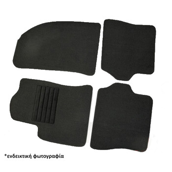 VM.JP.840674/CK . JEEP WRANGLER JK 2007-2018 ΜΑΡΚΕ ΠΑΤΑΚΙΑ ΜΟΚΕΤΑ ΣΕ ΜΑΥΡΟ ΧΡΩΜΑ ΧΩΡΙΣ ΚΟΥΜΠΩΜΑΤΑ CIK - 4 ΤΕΜ.