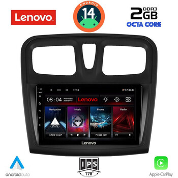 LENOVO LVF 5108SQ_CPA (9inc) MULTIMEDIA TABLET for DACIA LOGAN – SANDERO mod. 2012-2019