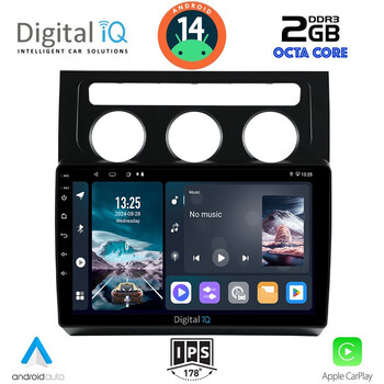 DIGITAL IQ RTG 4767_CPA CLIMA (10inc) MULTIMEDIA TABLET for VW TOURAN mod. 2003-2010