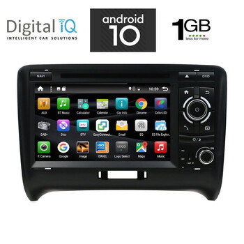 DIGITAL IQ X078_GPS (7'' DVD) MULTIMEDIA SYSTEM for AUDI ΤΤ mod. 2007-2015