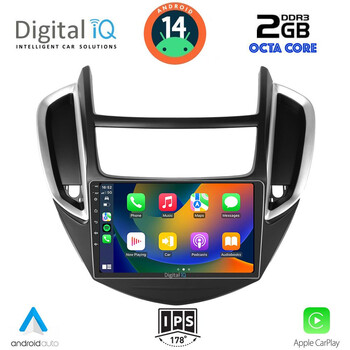 DIGITAL IQ RTG 4080_CPA (9inc) MULTIMEDIA TABLET for CHEVROLET TRAX mod. 2014-2022
