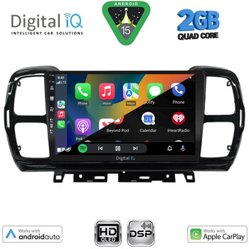 DIGITAL IQ BXC 3088_CPAA (9inc) MULTIMEDIA TABLET for CITROEN C5 AIRCROSS mod. 2017-2021