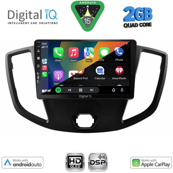 DIGITAL IQ BXC 3179_CPAA  (9inc) MULTIMEDIA TABLET for FORD TRANSIT mod. 2014-2020