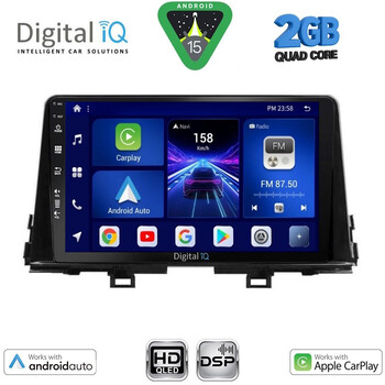 DIGITAL IQ BXC 3309_CPAA (9inc) MULTIMEDIA TABLET for KIA PICANTO mod. 2017-2021