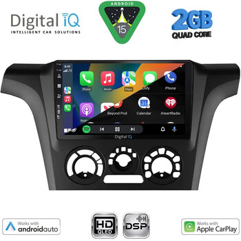 DIGITAL IQ BXC 3441_CPAA A/C (9inc) MULTIMEDIA TABLET for MITSUBISHI OUTLANDER mod. 2001-2005