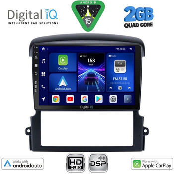 DIGITAL IQ BXC 3317_CPAA (9inc) MULTIMEDIA TABLET for KIA SORENTO mod. 2006-2009