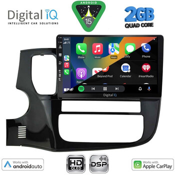 DIGITAL IQ BXC 3443_CPAA (10inc) MULTIMEDIA TABLET for MITSUBISHI OUTLANDER mod. 2013-2020