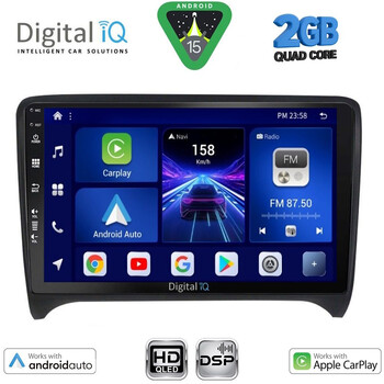 DIGITAL IQ BXC 3009_CPAA (9inc) MULTIMEDIA TABLET for AUDI TT mod. 2007-2015