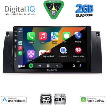 DIGITAL IQ BXC 3045_CPAA (9inc) MULTIMEDIA TABLET for BMW Series 5 (E39) mod. 1997-2005 | X5 (E53) mod. 1999-2006