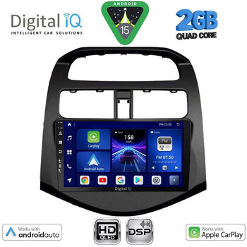 DIGITAL IQ BXC 3078_CPAA (9inc) MULTIMEDIA TABLET for CHEVROLET SPARK mod. 2009-2015