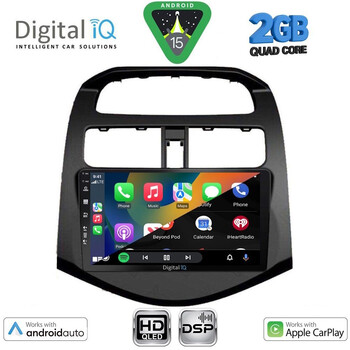 DIGITAL IQ BXC 3078_CPAA (9inc) MULTIMEDIA TABLET for CHEVROLET SPARK mod. 2009-2015