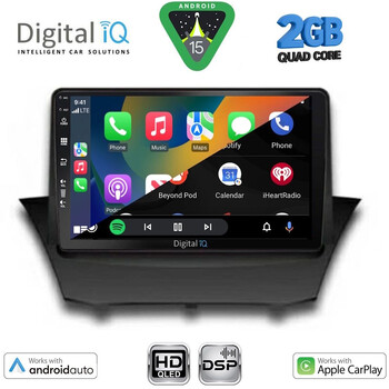 DIGITAL IQ BXC 3154A_CPAA (9inc) MULTIMEDIA TABLET for FORD FIESTA mod. 2008-2017