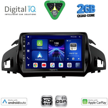 DIGITAL IQ BXC 3160_CPAA (9inc) MULTIMEDIA TABLET for FORD KUGA mod. 2013-2019 – CMAX mod. 2011>