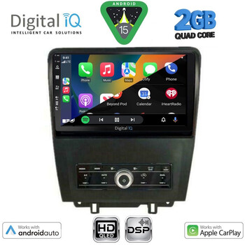 DIGITAL IQ BXC 3165_CPAA (9inc) MULTIMEDIA TABLET for FORD MUSTANG mod. 2010-2015