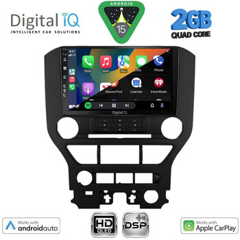 DIGITAL IQ BXC 3166_CPAA (9inc) MULTIMEDIA TABLET for FORD MUSTANG mod. 2015-2020