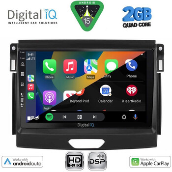 DIGITAL IQ BXC 3172_CPAA (9inc) MULTIMEDIA TABLET for FORD RANGER mod. 2015-2018