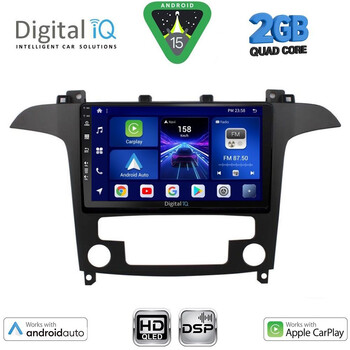 DIGITAL IQ BXC 3175_CPAA CLIMA (9inc) MULTIMEDIA TABLET for FORD SMAX mod. 2006-2014
