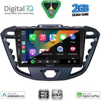 DIGITAL IQ BXC 3177_CPAA (9inc) MULTIMEDIA TABLET for FORD TRANSIT CUSTOM | TOURNEO CUSTOM mod. 2013-2019