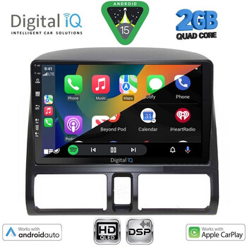 DIGITAL IQ BXC 3196_CPAA CLIMA (9inc) MULTIMEDIA TABLET for HONDA CRV mod. 1996-2006