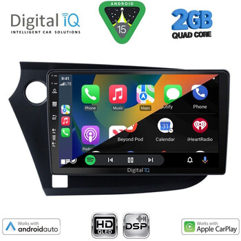 DIGITAL IQ BXC 3205_CPAA (9inc) MULTIMEDIA TABLET for HONDA INSIGHT mod. 2009-2014