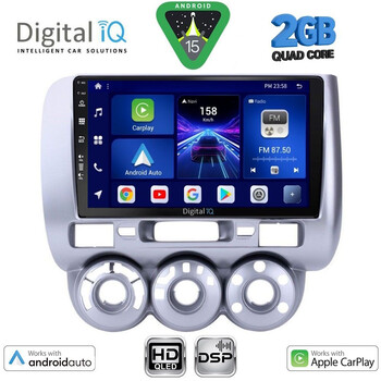 DIGITAL IQ BXC 3210_CPAA A/C (9inc) MULTIMEDIA TABLET for HONDA JAZZ mod. 2002-2008