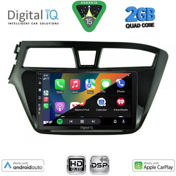 DIGITAL IQ BXC 3229_CPAA (9inc) MULTIMEDIA TABLET for HYUNDAI i20 mod. 2014-2018