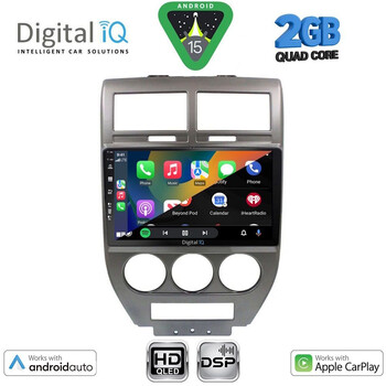 DIGITAL IQ BXC 3276_CPAA (10inc) MULTIMEDIA TABLET for JEEP COMPASS - PATRIOT mod. 2007-2016