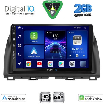 DIGITAL IQ BXC 3380_CPAA (10inc) MULTIMEDIA TABLET for MAZDA CX5 mod. 2013-2017