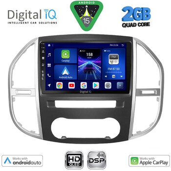DIGITAL IQ BXC 3429_CPAA (10inc) MULTIMEDIA TABLET for MERCEDES VITO – VIANO (W447) mod. 2015>