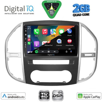 DIGITAL IQ BXC 3429_CPAA (10inc) MULTIMEDIA TABLET for MERCEDES VITO – VIANO (W447) mod. 2015>