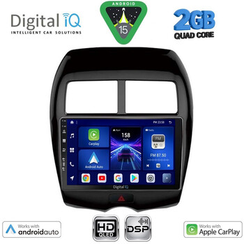 DIGITAL IQ BXC 3430_CPAA (10inc) MULTIMEDIA TABLET for MITSUBISHI ASX mod. 2009-2019 - PEUGEOT 4008 mod. 2012-2018