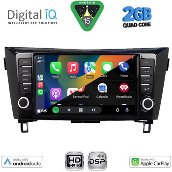 DIGITAL IQ BXC 3467_CPAA (9inc) MULTIMEDIA TABLET for NISSAN QASHQAI - XTRAIL mod. 2014-2021