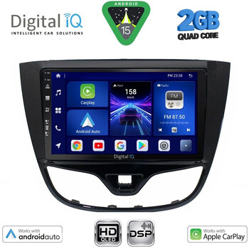 DIGITAL IQ BXC 3489_CPAA (10inc) MULTIMEDIA TABLET for OPEL KARL mod. 2014-2019