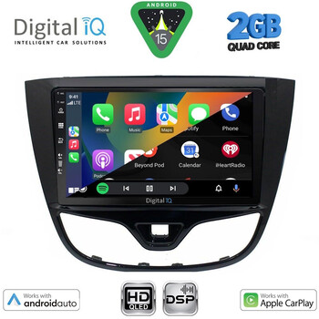 DIGITAL IQ BXC 3489_CPAA (10inc) MULTIMEDIA TABLET for OPEL KARL mod. 2014-2019