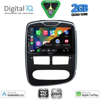 DIGITAL IQ BXC 3544_CPAA (10inc) MULTIMEDIA TABLET for RENAULT CLIO mod. 2012-2015