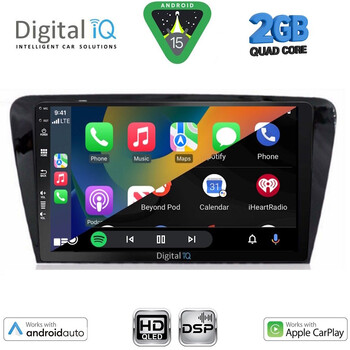 DIGITAL IQ BXC 3597_CPAA (10inc) MULTIMEDIA TABLET for SKODA OCTAVIA 7 mod. 2013-2021